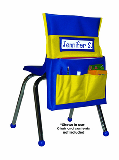 Picture of Chairback buddy blue/yellow
