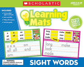Picture of Sight words learning mats