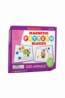 Picture of Magnetic pattern blocks zoo animals  gr k-2