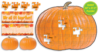 Picture of Pumpkin puzzle bb set
