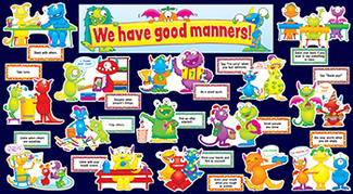 Picture of Good manners monsters mini bb set