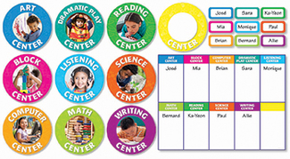 Picture of Classroom center signs bb set  gr pk-5