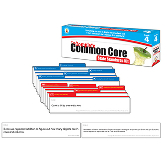 Picture of Gr 4 the complete common core state  standards kit