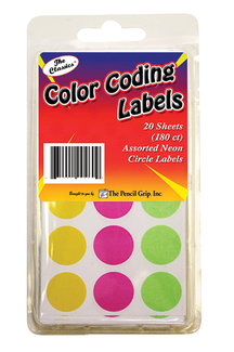 Picture of Neon circle labels