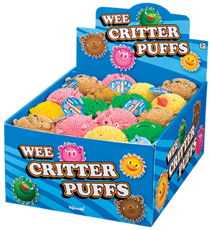 Picture of Wee critter puffs display of 36