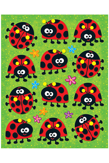 Picture of Ladybugs shape stickers 72pk