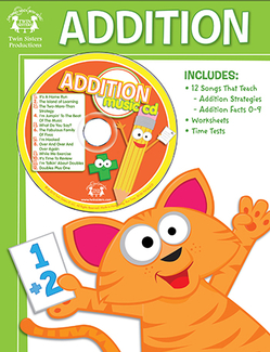 Picture of Workbook songs that teach addition  workbook & cd