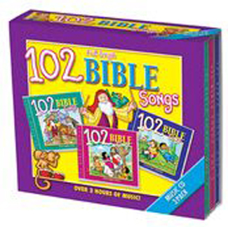 Picture of 102 bible songs 3-cd set