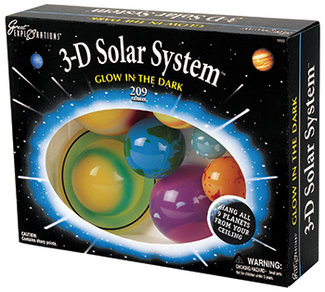 Picture of 3d solar system