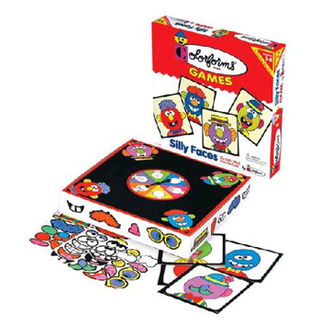 Picture of Silly faces stick-ons game