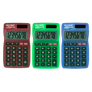 Picture of Dual power pocket calculator
