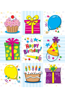 Picture of Birthday prize pack stickers