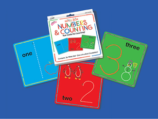 Picture of Wikki stix numbers & counting cards