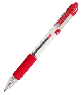 Picture of Z grip ballpoint pen red 12 ct