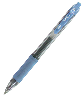 Picture of Sarasa 0.7mm cobalt gel retractable  roller ball ink pen