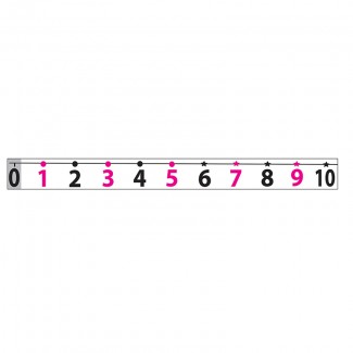 Picture of Math die cut magnets number line 20  to 120
