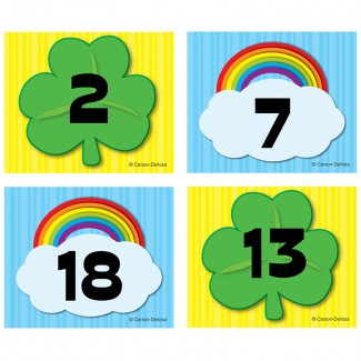 Picture of Shamrock rainbow calendar cover ups