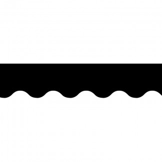 Picture of Black wavy border