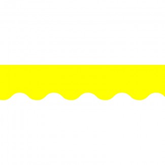 Picture of Yellow wavy border