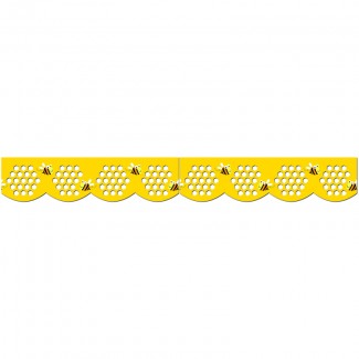 Picture of Honeycomb stencil cut jumbo border