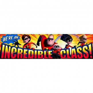 Picture of Incredibles incredible class  classroom banner
