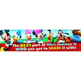 Picture of Mickey friendship classroom banner