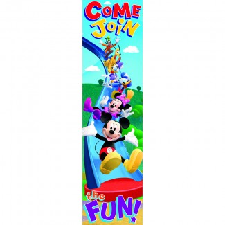 Picture of Mickey mouse clubhouse come join  the fun vertical banner