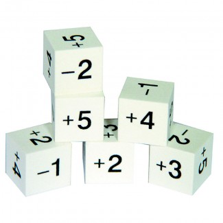 Picture of Foam positive & negative number  dice