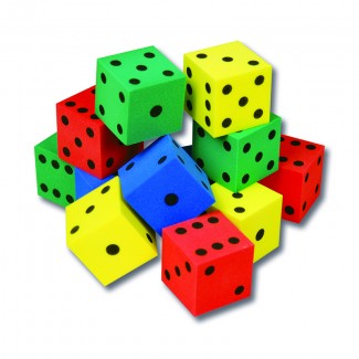 Picture of Foam dot dice