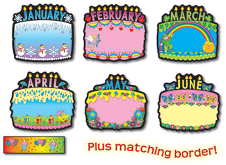 Picture of Bb set birthday cakes