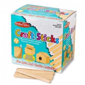 Picture of 1000 pc natural craft sticks