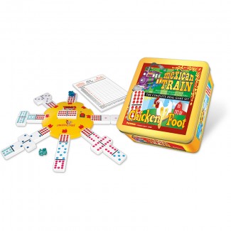 Picture of Mexican train chickenfoot combo in  tin