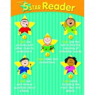 Picture of 5 star reader chart gr k-2