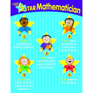 Picture of 5 star mathematician chart gr k-2