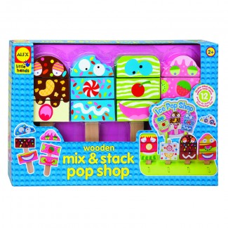 Picture of Wooden mix & stack pop shop
