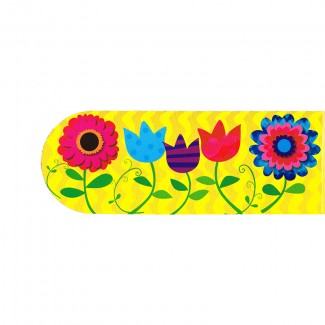 Picture of Spring flowers bookmark