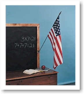 Picture of Us classroom flags 16x24