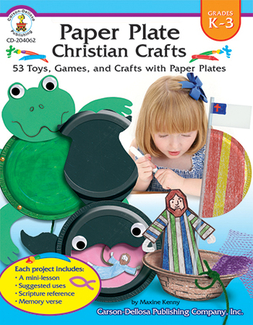 Picture of Paper plate christian crafts gr k-3