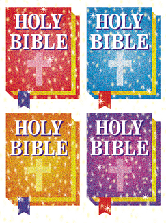 Picture of Dazzle stickers bibles 120/pk acid  lignin free