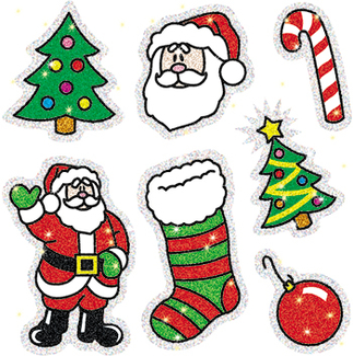 Picture of Dazzle stickers christmas 105-pk  acid & lignin free