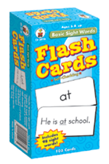 Picture of Flash cards basic sight words 6 x 3