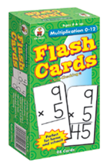 Picture of Flash cards multiplication 0-12