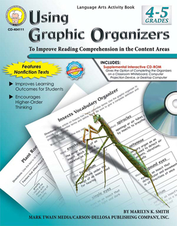 Picture of Using graphic organizers book  gr 4-5