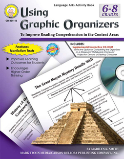 Picture of Using graphic organizers book  gr 6-7