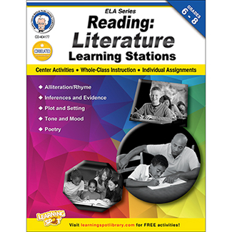 Picture of Reading language gr 6-8 learning  station