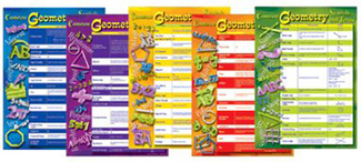 Picture of Geometry symbols & terms chart  set