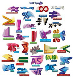 Picture of Math symbols punch-outs bb sets  math 4-12