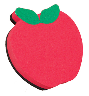 Picture of Magnetic whiteboard eraser apple