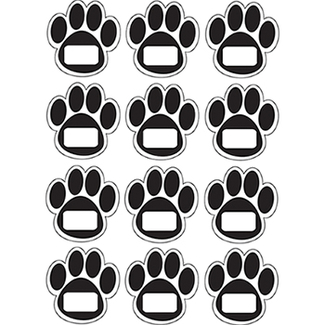 Picture of Die cut magnets black paws