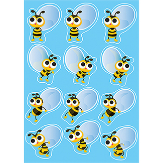 Picture of Die cut magnets bees